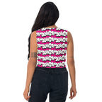 "The Wednesday in Fresno Crop Top" in Pink