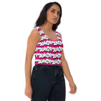 "The Wednesday in Fresno Crop Top" in Pink