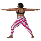 "The Wednesday in Fresno Pocket Leggings" in Pink