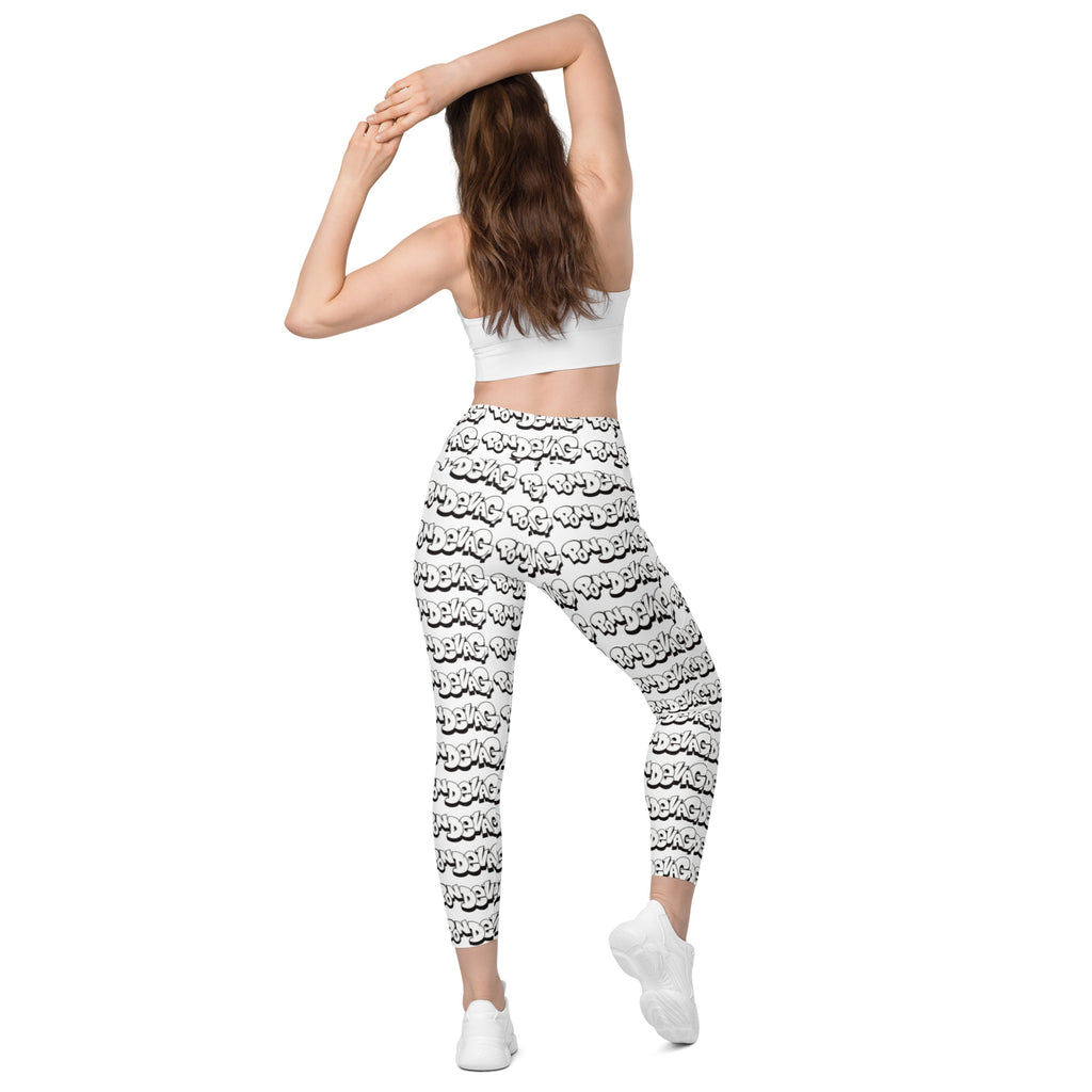 "The Wednesday in Fresno Pocket Leggings" in White