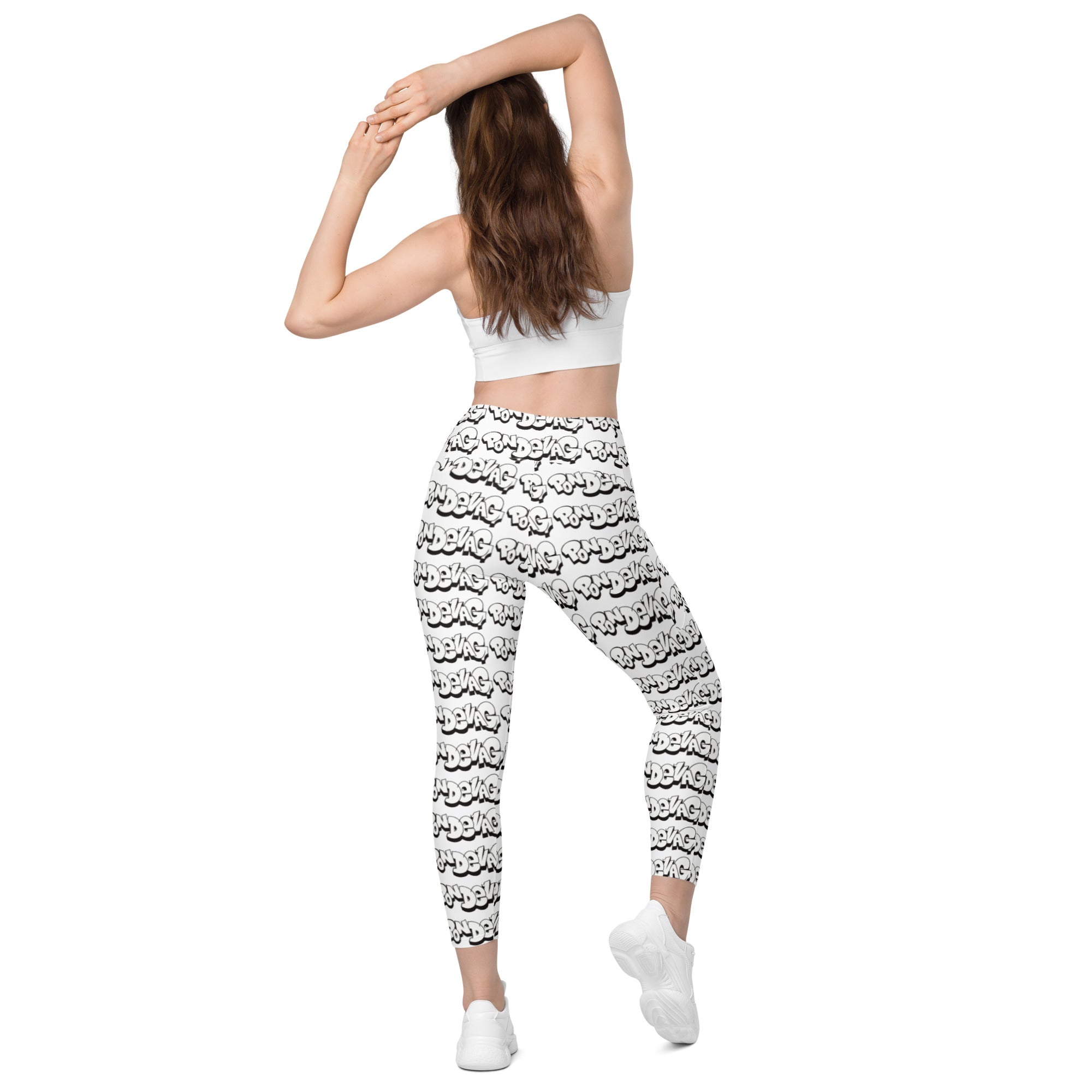"The Wednesday in Fresno Pocket Leggings" in White