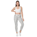"The Wednesday in Fresno Pocket Leggings" in White