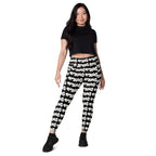 "The Wednesday in Fresno Pocket Leggings" in Black