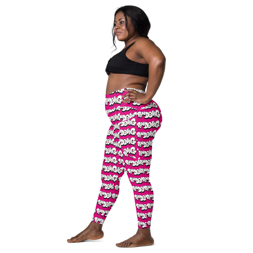 "The Wednesday in Fresno Pocket Leggings" in Pink
