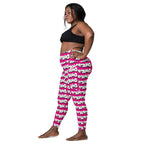 "The Wednesday in Fresno Pocket Leggings" in Pink