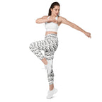 "The Wednesday in Fresno Pocket Leggings" in White