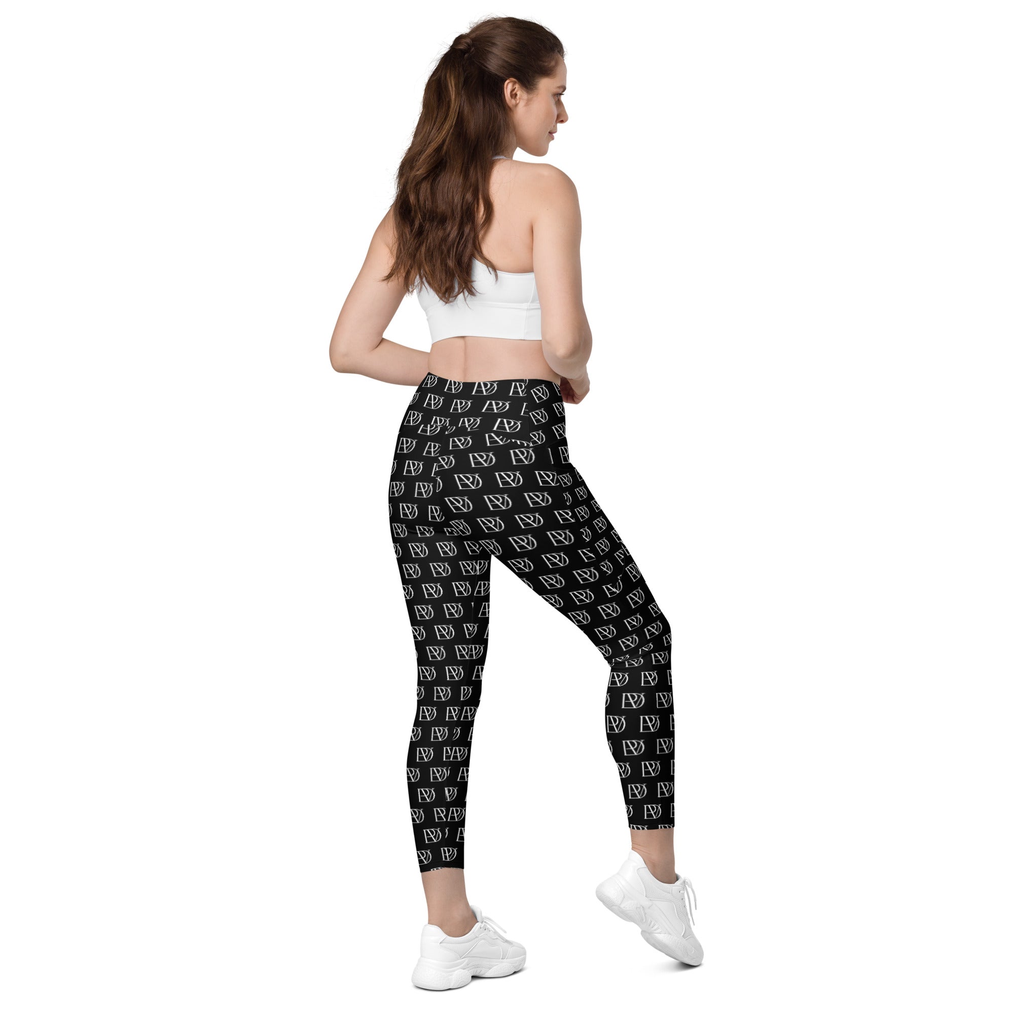 "The Classic PonDeVag Leggings with pockets" in Black