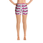 "The Wednesday in Fresno Legging Shorts" in Pink
