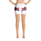 "The Icon Legging Shorts" in White