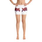 "The Icon Legging Shorts" in White