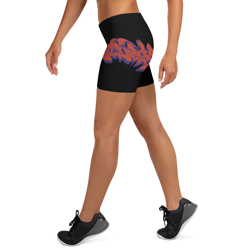 "The Icon Legging Shorts" in Black