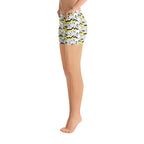 "The Wednesday in Fresno Legging Shorts" in Yellow