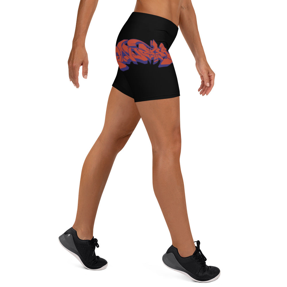 "The Icon Legging Shorts" in Black