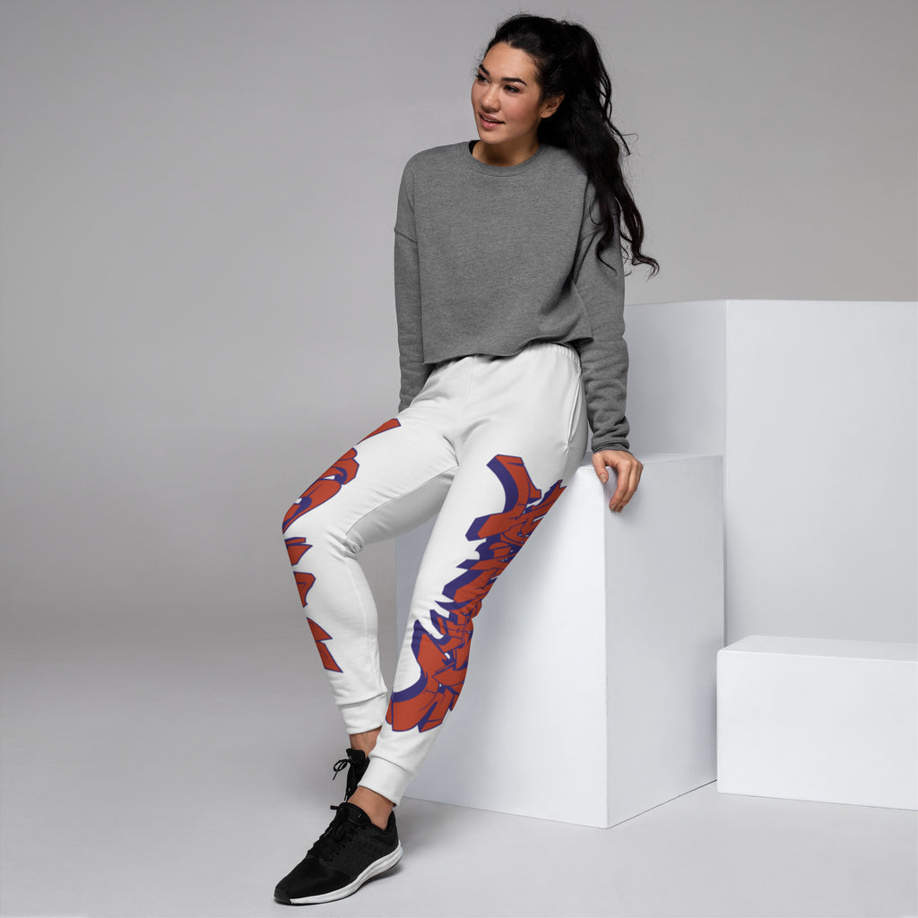 "The Icon Joggers" in White