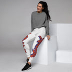 "The Icon Joggers" in White