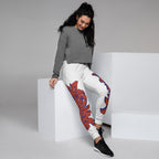 "The Icon Joggers" in White