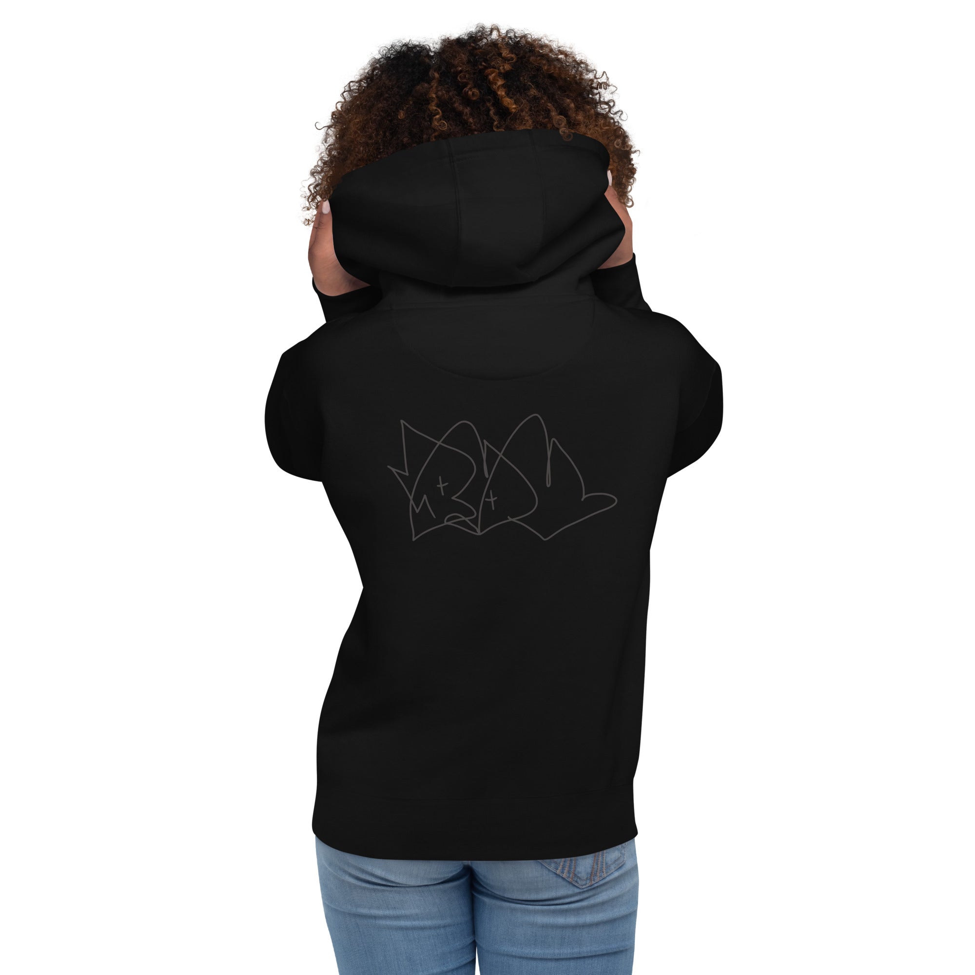"The Icon Nonstop Hoodie" in Black