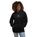 "The PonDeVag Embroidered Classic Hoodie" in Black