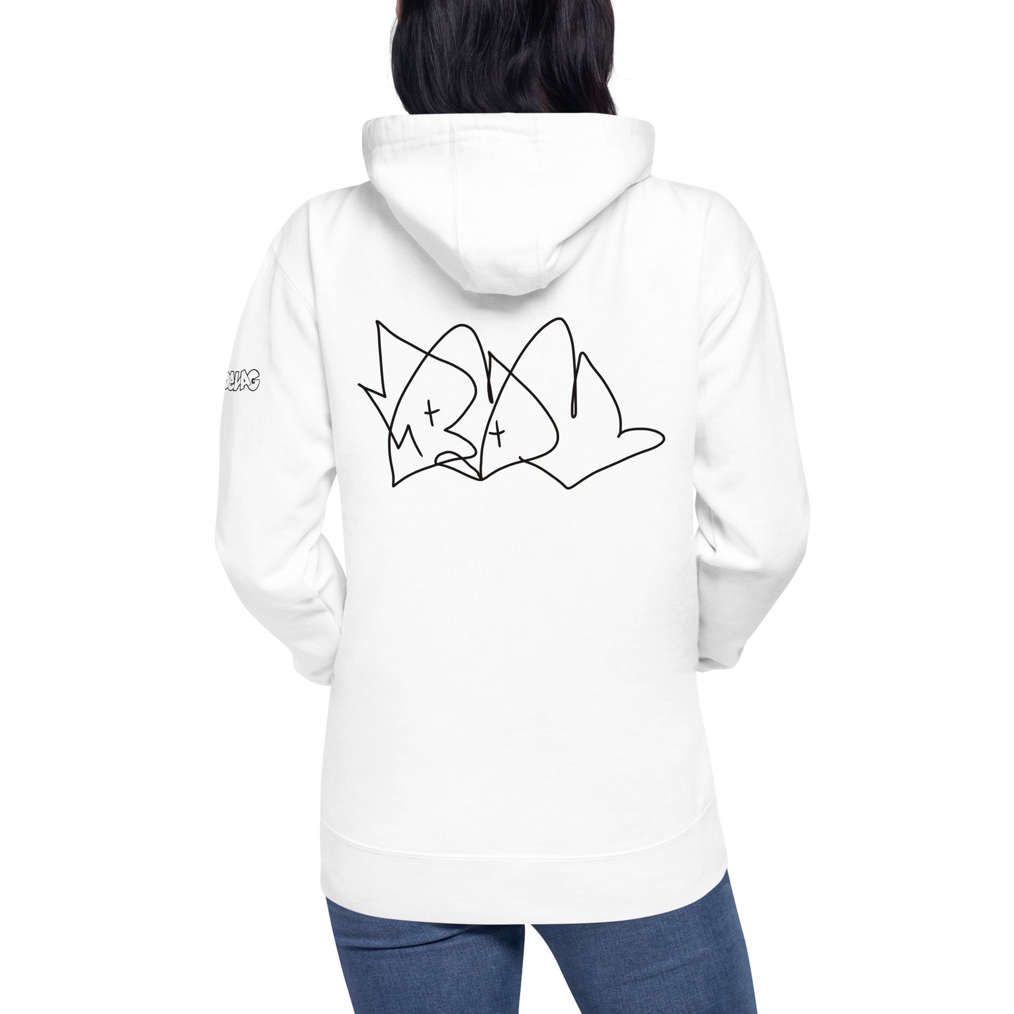 "The Icon Nonstop Hoodie" in White