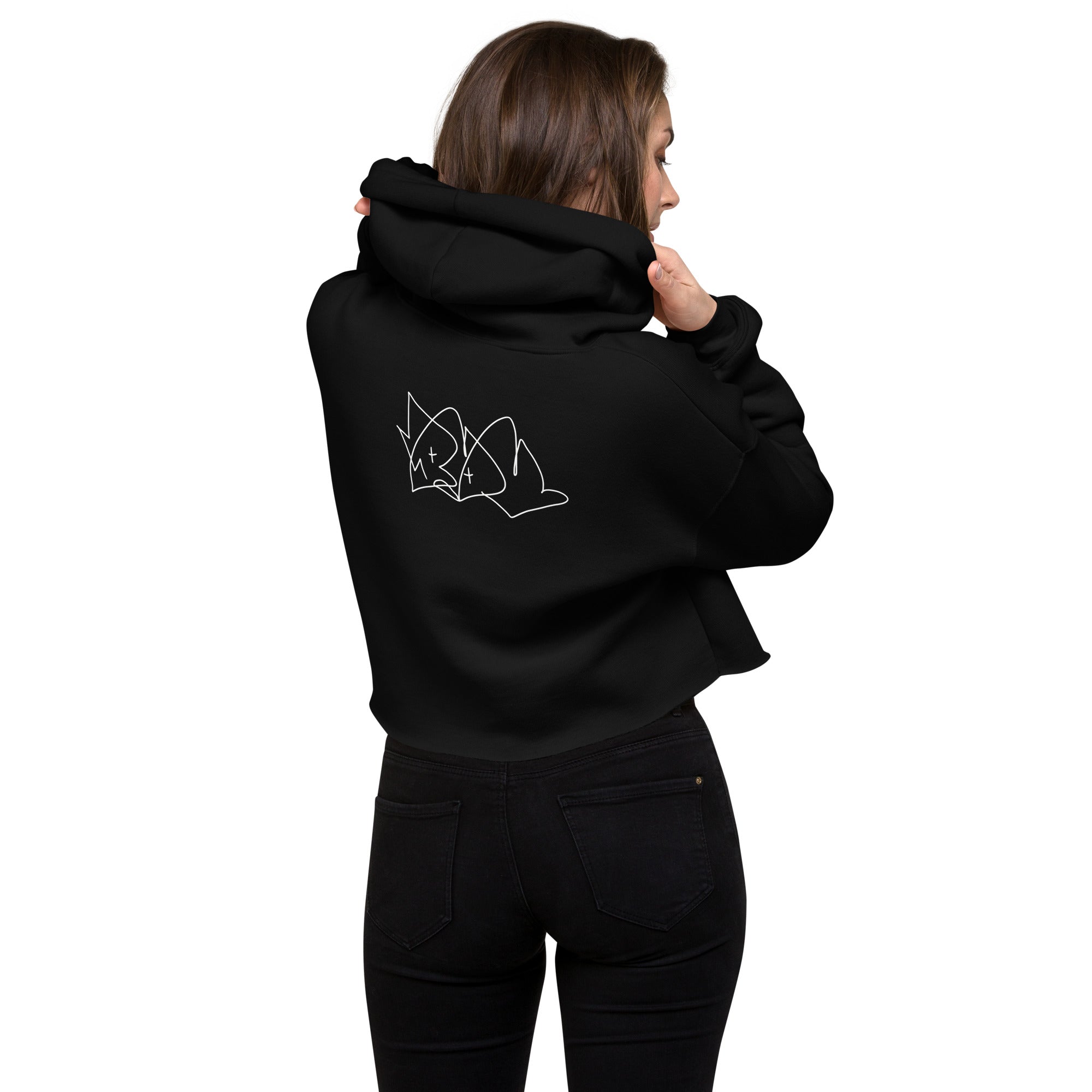 "The Icon Crop Hoodie"