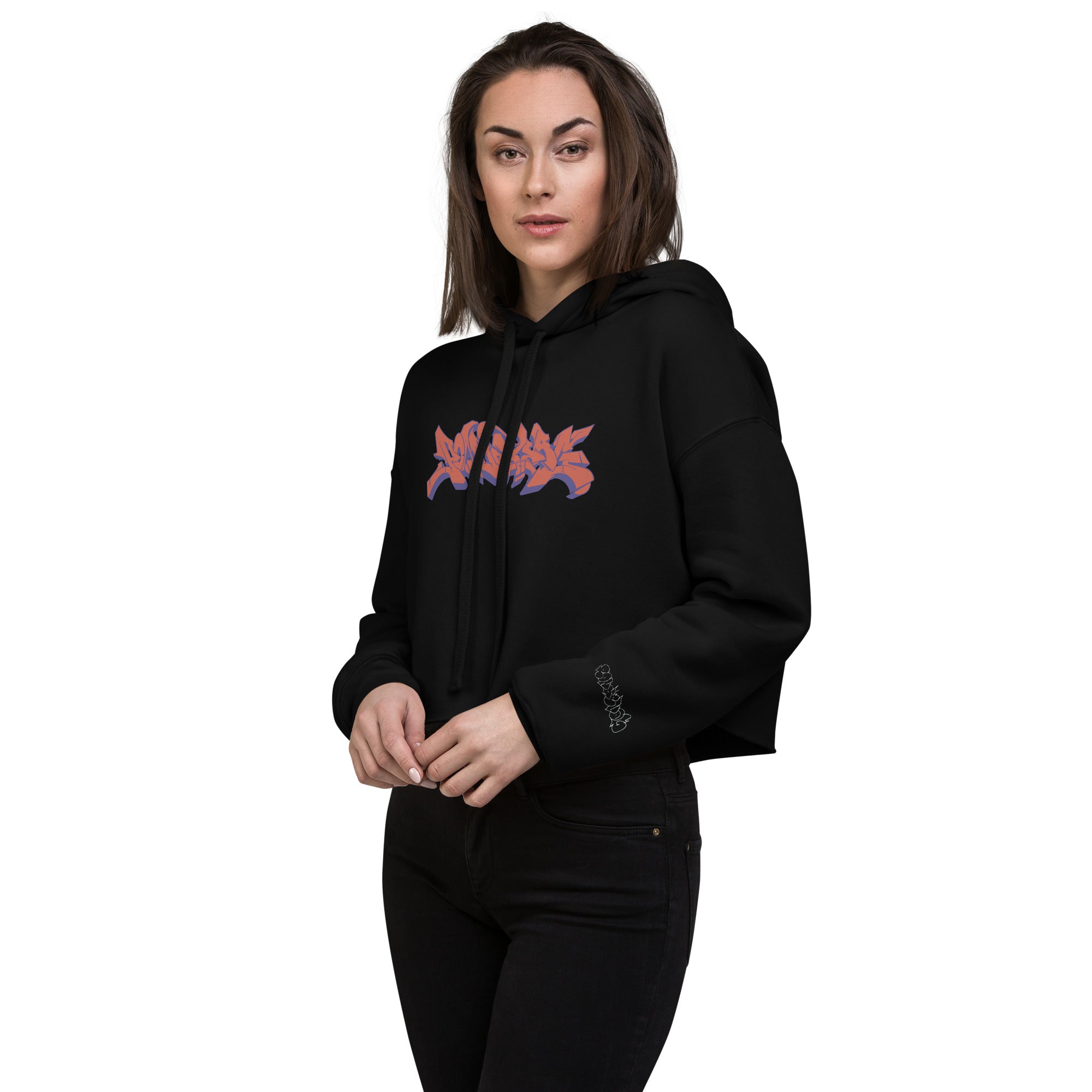 "The Icon Crop Hoodie"