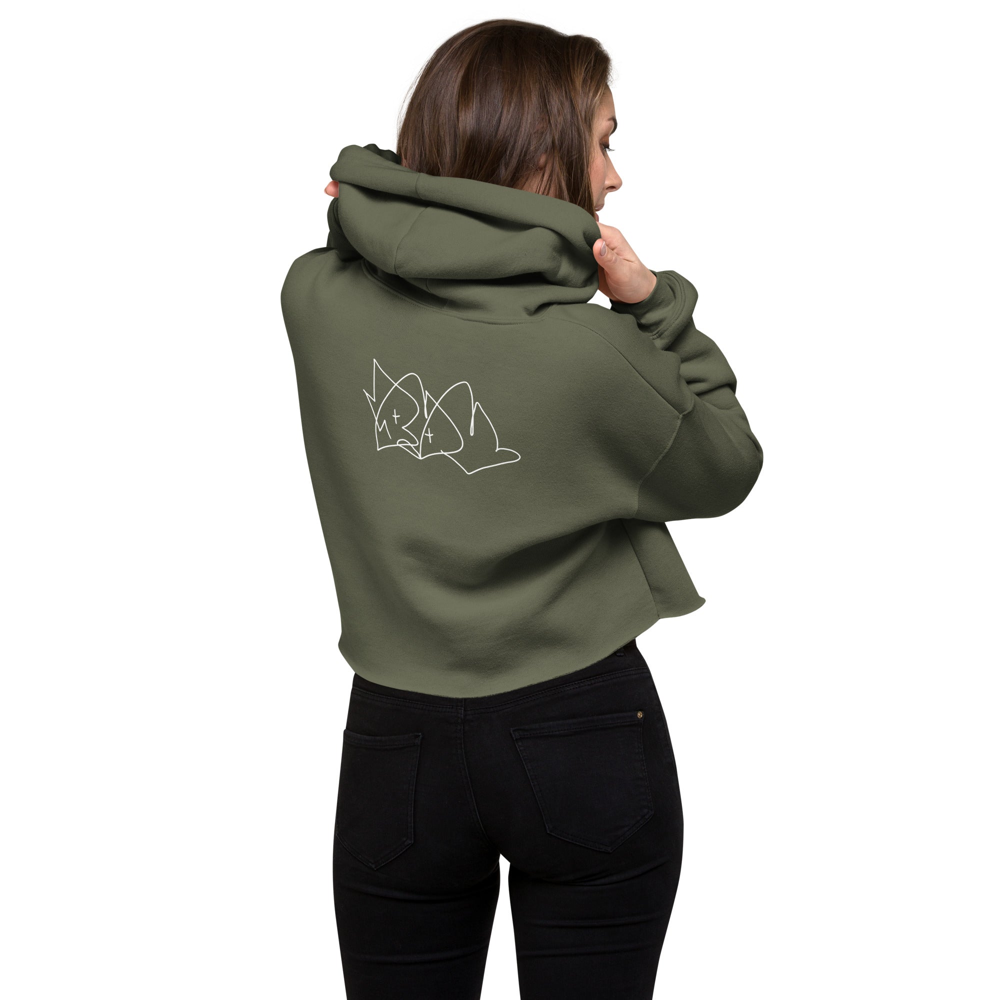"The Icon Crop Hoodie"
