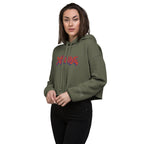 "The Icon Crop Hoodie"