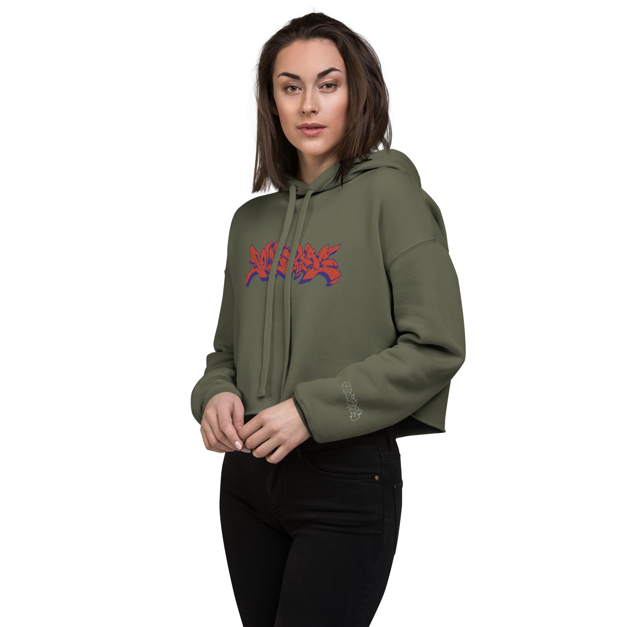 "The Icon Crop Hoodie"