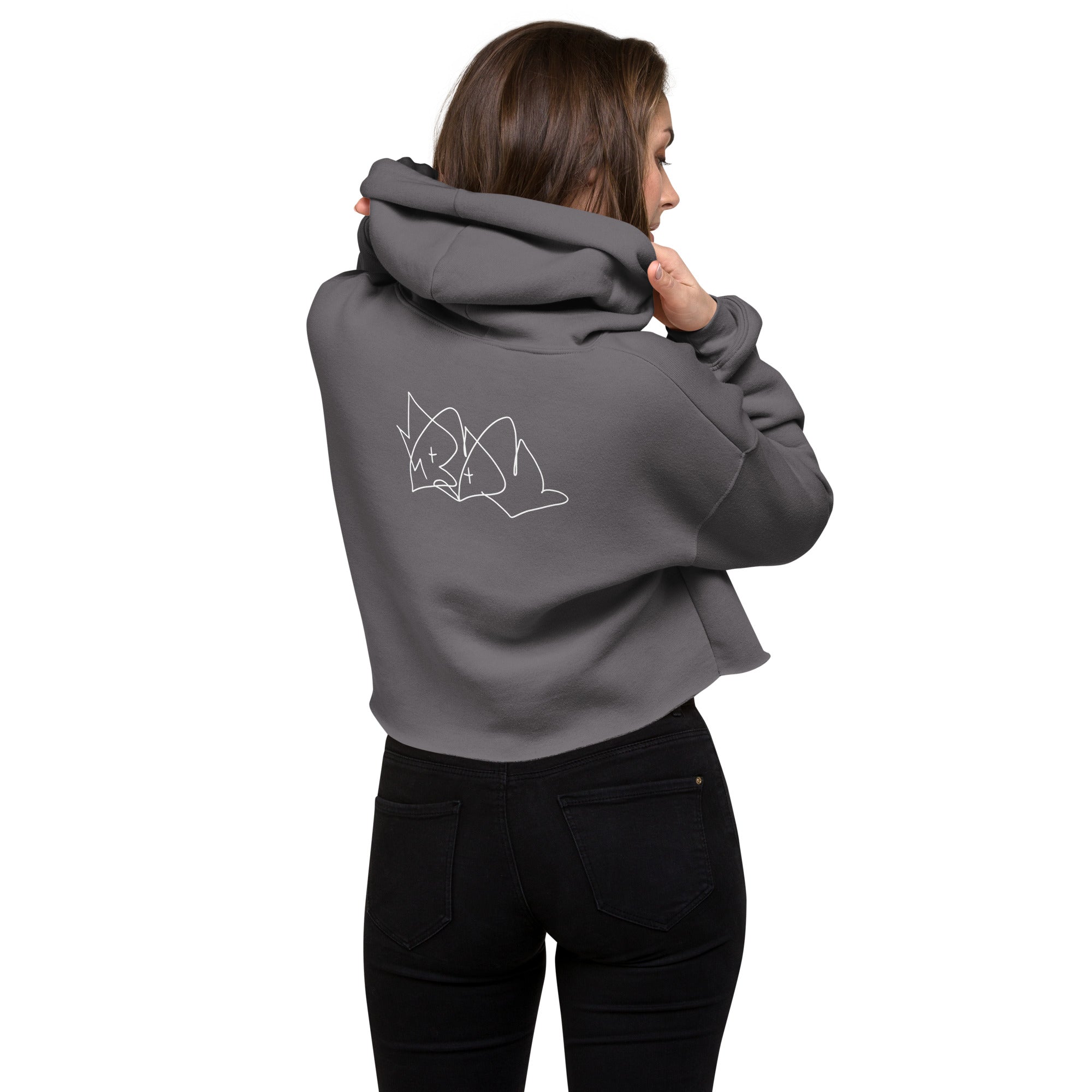 "The Icon Crop Hoodie"