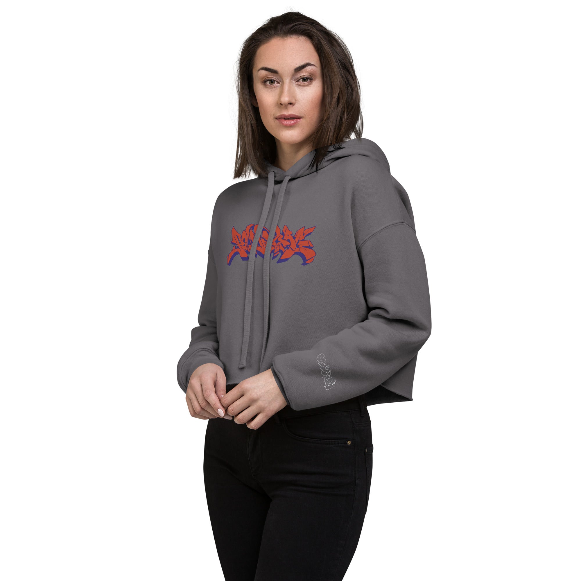 "The Icon Crop Hoodie"
